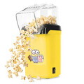 Aparat pentru popcorn Berlinger, Minions Collection, 1200W, 18.6x12.9x26.5 cm, inox/plastic, galben