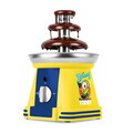 Fantana de ciocolata Berlinger, Minions Collection, 32W, 15x15x24 cm, inox/plastic, galben/albastru