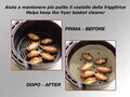 Protectie rotunda pentru Air Fryer, Beper, 20 cm, hartie pergament, maro