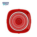 Set curatenie cu pedala Wash and Dry, Clean Step, Heinner Care, 25.5x 25x30.5 cm, inox/plastic, alb/rosu