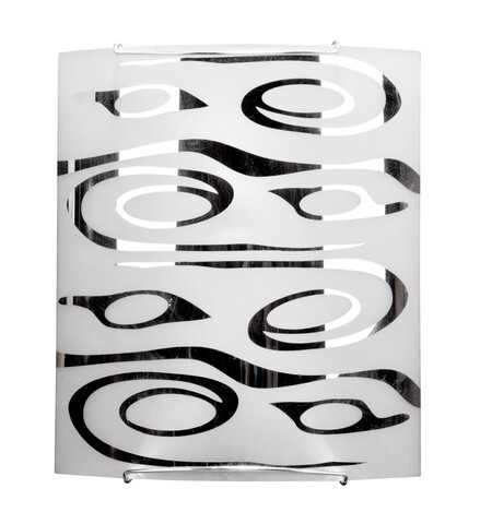 Plafoniera Edgar, Candellux, 24.5 x 28 cm, 1 x E27, 60W, alb