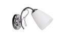 Aplica de perete Ursella, Candellux, 26 x 16 cm, 1 x E14, 40W, crom/alb