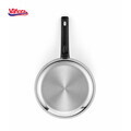 Ibric Vanora Home, 1 L, 12x13 cm, inox/bachelita, argintiu/negru