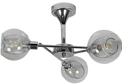 Lustra Ozzo, Candellux, 56 x 28 cm, 3 x E14, 40W, crom