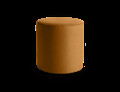 Taburet ELTAP, Linsy, 40x43 cm, lemn/poliester, mustar