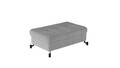 Taburet cu spatiu pentru depozitare ELTAP, LoreP-17, Lorelle, 100x70x45 cm, lemn/poliester, gri deschis