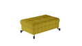 Taburet cu spatiu pentru depozitare ELTAP, LoreP-21, Lorelle, 100x70x45 cm, lemn/poliester, mustar