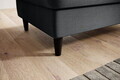 Taburet cu spatiu pentru depozitare ELTAP, BEL-06NU, Bellis, 97x62x42 cm, lemn/poliester, gri