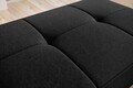 Taburet cu spatiu pentru depozitare ELTAP, BEL-10FL, Bellis, 97x62x42 cm, lemn/poliester, negru