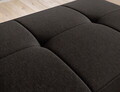 Taburet cu spatiu pentru depozitare ELTAP, BEL-22FL, Bellis, 97x62x42 cm, lemn/poliester, maro inchis