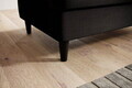 Taburet cu spatiu pentru depozitare ELTAP, BEL-22NU, Bellis, 97x62x42 cm, lemn/poliester, maro inchis