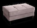 Taburet cu spatiu pentru depozitare ELTAP, BEL-24LO, Bellis, 97x62x42 cm, lemn/poliester, roz