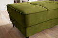 Taburet cu spatiu pentru depozitare ELTAP, BEL-33LO, Bellis, 97x62x42 cm, lemn/poliester, verde olive