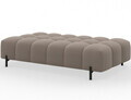 Taburet ELTAP, Ferivo, 137x68x37 cm, lemn/plush din poliester, bej inchis