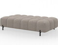 Taburet ELTAP, Ferivo, 137x68x37 cm, lemn/tesatura boucle, bej
