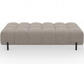 Taburet ELTAP, Ferivo, 137x68x37 cm, lemn/tesatura boucle, bej