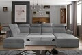 Coltar extensibil dreapta 5 locuri ELTAP, Evl-50, Evanell, 336x211x102 cm, lemn/poliester, gri