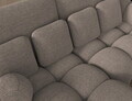 Coltar extensibil stanga 4 locuri ELTAP, Covelion, 260x167x105 cm, lemn/tesatura boucle, maro