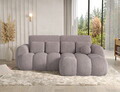 Coltar extensibil dreapta 4 locuri ELTAP, Covelion, 260x167x105 cm, lemn/catifea din poliester, gri
