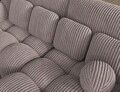 Coltar extensibil dreapta 4 locuri ELTAP, Covelion, 260x167x105 cm, lemn/catifea din poliester, gri