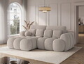 Coltar extensibil stanga 4 locuri ELTAP, Covelion, 260x167x105 cm, lemn/tesatura boucle, bej inchis