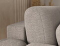 Coltar extensibil stanga 4 locuri ELTAP, Covelion, 260x167x105 cm, lemn/tesatura boucle, bej inchis