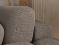 Coltar extensibil dreapta 4 locuri ELTAP, Covelion, 260x167x105 cm, lemn/tesatura boucle, maro