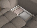 Coltar extensibil dreapta 4 locuri ELTAP, Covelion, 260x167x105 cm, lemn/tesatura boucle, maro