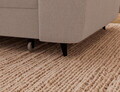 Coltar extensibil stanga 5 locuri ELTAP, LT-20XIL, Vesteria, 279x215x91 cm, lemn/tesatura boucle, bej