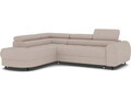 Coltar extensibil stanga 5 locuri ELTAP, LT-20XIL, Vesteria, 279x215x91 cm, lemn/tesatura boucle, bej