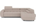 Coltar extensibil dreapta 5 locuri ELTAP, RT-20XIL, Vesteria, 279x215x91 cm, lemn/tesatura boucle, bej