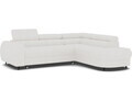 Coltar extensibil dreapta 5 locuri ELTAP, RT-01ROY, Vesteria, 279x215x91 cm, lemn/tesatura boucle, alb