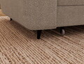 Coltar extensibil dreapta 5 locuri ELTAP, RT-18ROY, Vesteria, 279x215x91 cm, lemn/tesatura boucle, bej inchis