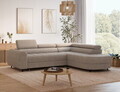 Coltar extensibil dreapta 5 locuri ELTAP, RT-18ROY, Vesteria, 279x215x91 cm, lemn/tesatura boucle, bej inchis
