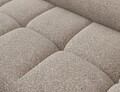 Coltar extensibil stanga 5 locuri ELTAP, LT-18ROY, Vesteria, 279x215x91 cm, lemn/tesatura boucle, bej inchis