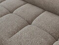 Coltar extensibil stanga 5 locuri ELTAP, LT-20ROY, Vesteria, 279x215x91 cm, lemn/tesatura boucle, bej inchis