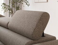 Coltar extensibil stanga 5 locuri ELTAP, LT-20ROY, Vesteria, 279x215x91 cm, lemn/tesatura boucle, bej inchis