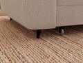 Coltar extensibil dreapta 5 locuri ELTAP, RT-18TON, Vesteria, 279x215x91 cm, lemn/tesatura boucle, bej deschis