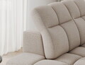 Coltar extensibil stanga 3 locuri ELTAP, Bronon, 296x200x109 cm, lemn/tesatura boucle, bej