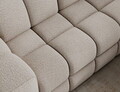 Coltar extensibil dreapta 3 locuri ELTAP, Bronon, 296x200x109 cm, lemn/tesatura boucle, bej