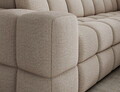 Coltar extensibil dreapta 3 locuri ELTAP, Bronon, 296x200x109 cm, lemn/tesatura boucle, bej