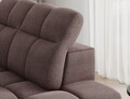 Coltar extensibil dreapta 3 locuri ELTAP, Bronon, 296x200x109 cm, lemn/tesatura boucle, maro