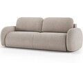 Canapea extensibila 3 locuri ELTAP, Avuela, 250x105x94 cm, lemn/tesatura boucle, bej