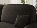 Coltar extensibil stanga 3 locuri ELTAP, Tesalia, 240x150x93 cm, lemn/tesatura boucle, gri inchis