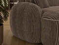 Coltar extensibil dreapta 3 locuri ELTAP, Tesalia, 240x150x93 cm, lemn/catifea din poliester, maro deschis