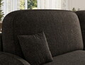 Coltar extensibil dreapta 3 locuri ELTAP, Tesalia, 240x150x93 cm, lemn/tesatura boucle, gri inchis