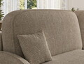 Coltar extensibil dreapta 3 locuri ELTAP, Tesalia, 240x150x93 cm, lemn/tesatura boucle, bej inchis