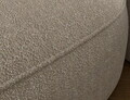 Coltar extensibil dreapta 3 locuri ELTAP, Tesalia, 240x150x93 cm, lemn/tesatura boucle, bej inchis