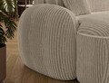 Coltar extensibil dreapta 3 locuri ELTAP, Tesalia, 240x150x93 cm, lemn/catifea din poliester, bej deschis