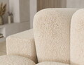 Coltar extensibil stanga 3 locuri ELTAP, Cozion, 267x165x105 cm, lemn/tesatura chenille, bej deschis